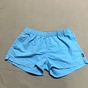 PATAGONIA Womens Blue Running Shorts medium